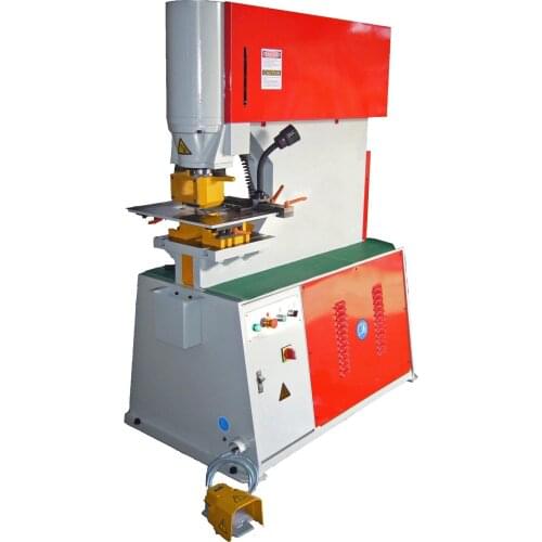 Louver Punching of APEC Hydraulic Ironworker