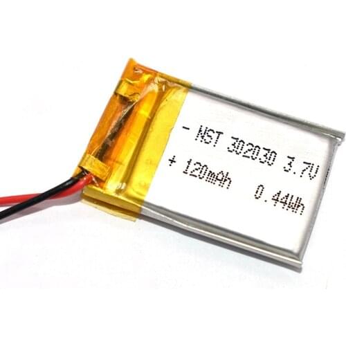 3.7V lithium battery 302030 032030 140mah MP3 MP4 GPS Bluetooth cell battery toys