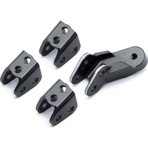 4PCS CNC Aluminum Axle Mount Set Links Suspension Stand for 1/10 RC Crawler Redcat Gen8 Upgrade Parts
