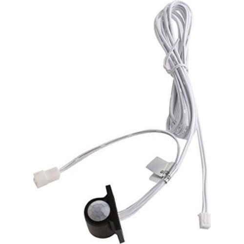 10 pieces Automatic On Off DC 12 V LED Strip PIR Body Infrared Motion Sensor 3-5 meters 2A Detecting angle 120 degree