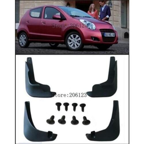 Car Mud Flaps For Suzuki Alto / A-Star Nissan Pixo 2009-2015 Mudflaps Splash Guards Mud Flap Mudguards 2010 2011 2012 2013 2014