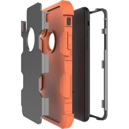 For iPhone X XR XS Max 8 7 6 Plus Case Cover Armor Case soft silicone PC hard Shell luxury Bumper Coque