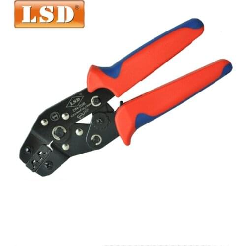 DN-02B hand crimping plier for open barrel terminals 0.5-2.5mm2 non-insulated open plug connector press tool