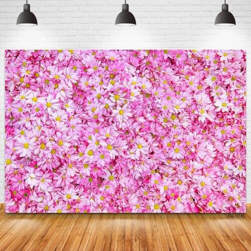 Marriage Wedding Scene Birthday Party Floral Photography Backdrops Flowers Wall Backgrounds For Portrait Photophone Photo Studio