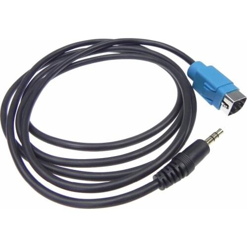 5pcs High Qualty Alpine kce-237b CDE101 102e 105 117 305S 123e AUX cable 143.5cm