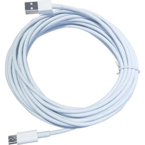 Original 5M Charging Data Cable for iPhone Samsung HuaWei NEW Micro USB Phone Cable Adapter White Cable USB to USB for LG xiaomi