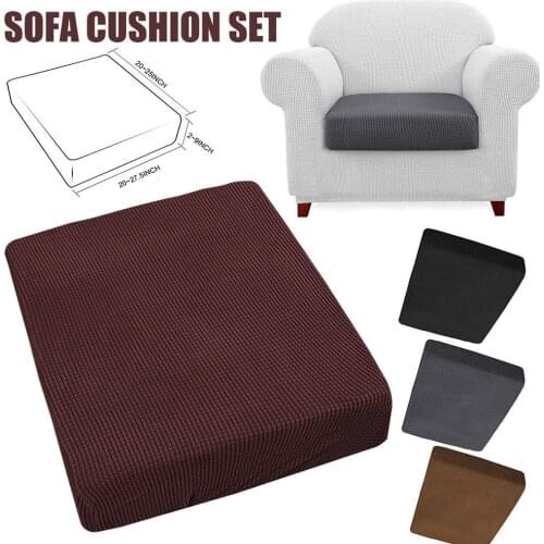 Sofa Cushion Set Cover Stretch Sofa Seat Cover Couch Protective Slipcover Replacement Чехол для подушки дивана