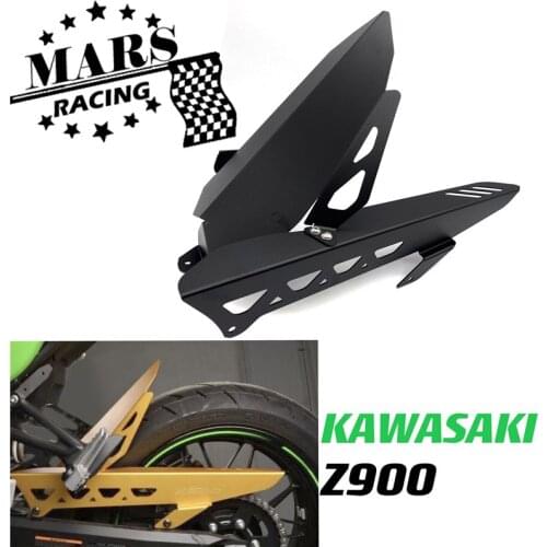 Motorcycle Rear Fender Set Refit Plate Mudguard Tire Wheel Mud Splash Guard Fairing For Kawasaki Z900 2017 2018 2019 2020 2021