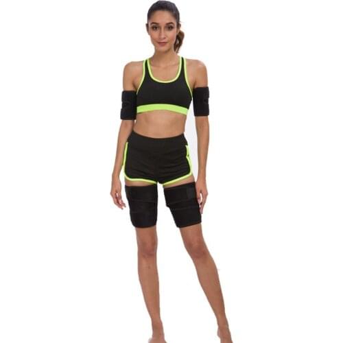 Outdoor Sports Thigh Compression Brace Sweat Thigh Trimmers for Men Women Increases Heat and Sweat Production to The Thigh Area