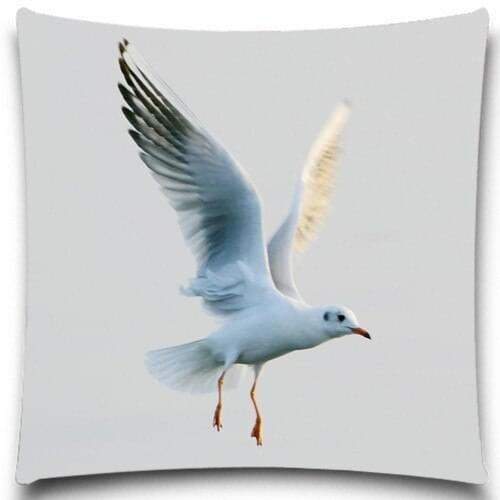 Dove in Flying 2D print creative Pillow case Square cotton polyester cushion cover 5 size 9 style