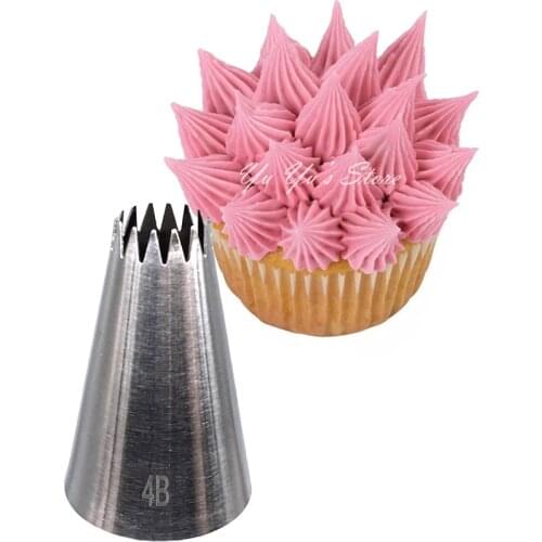 4B# Icing Nozzle Decorating Tip Sugarcraft Cake Decorating Tools Baking Tools Bakeware