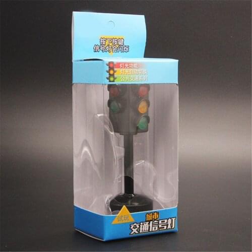New Traffic Light Puzzle Toy 11.5cm Traffic Signs For Wooden Train L9CD