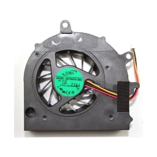 CPU cooler Fan for Toshiba Satellite A500 A500D A505 laptop Cooling FAN AB7005HX-SB3