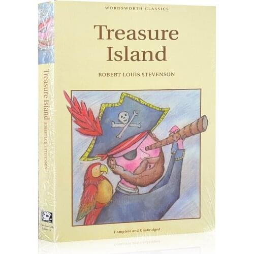 Treasure Island by Robert Louis Stevenson in English original classic novels bedtime story reading book for kids