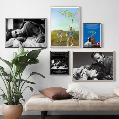 Call Me by Your Name Movie Poster Canvas Art Prints Wall Pictures For Living Room Decor Painting Gift