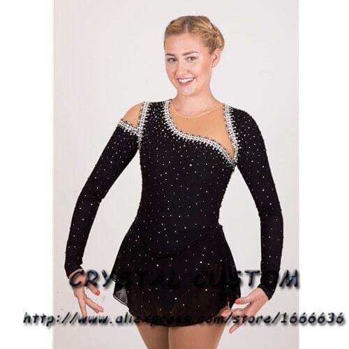 Custom-made Girls Figure Skating Dress New Brand Ice Skating Dresses For Competition DR4817