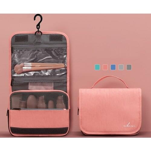 Portable Storage Bag Travel Bag Waterproof Hanging For Bathroom Cosmetics And Toiletries Organizer Household Storage Accessories