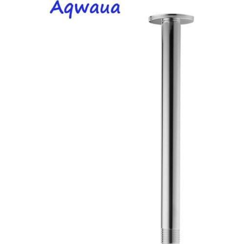 Aqwaua Bathroom Shower Arm Ceiling Mounted Shower Head Connector Bathroom Concealed Install Roof Mounted Accessories Bag