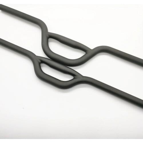 Rising Hightenning Carbon fiber Handle Bar for 2018 Minimotors new design Dualtron Spider Electric Scooter