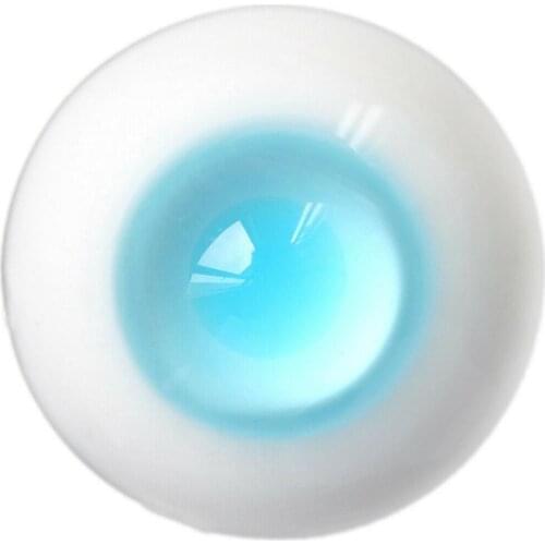 [wamami] 6mm 8mm 10mm 12mm 14mm 16mm 18mm 20mm 22mm 24mm Blue Glass Eyes Eyeball BJD Doll Dollfie Reborn Making Crafts