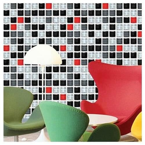 2013 new style Waterproof Kitchen mosaic wall stickers waterproof decorative self adhesive