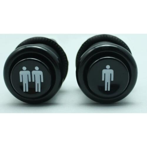 American HAPP Style Player 1P / 2P Start Push Buttons with Micro-switches for Arcade Jamma MAME