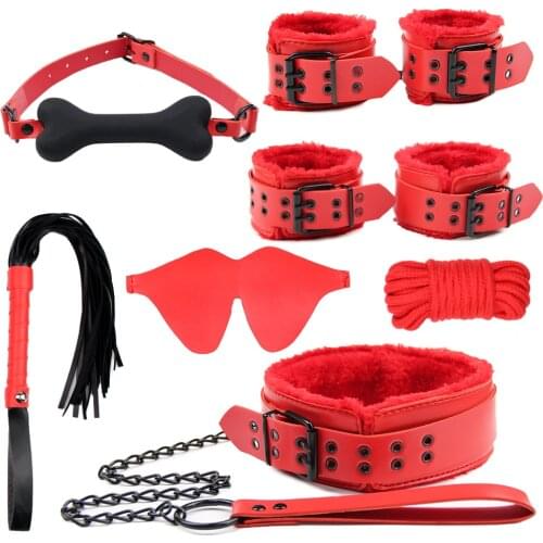 BDSM Sex Toys For Women Couples Fetish Flirting Teasing Sex Training Set Fidget Sex Toys For Women Bondage SM Games For Adults