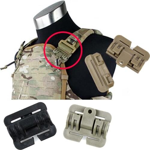 1 / 2 pcs XC-15B-01 Quick Release Button Buckle ( POM Material ) For APC tactical vest