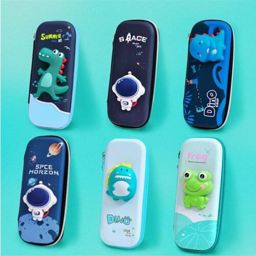 Pencil Cases Estuche Kawaii PencilCase Stress Reliever Dinosaur Big Cute Pencil Box Case Pouch Trousse Scolaire Material Escolar