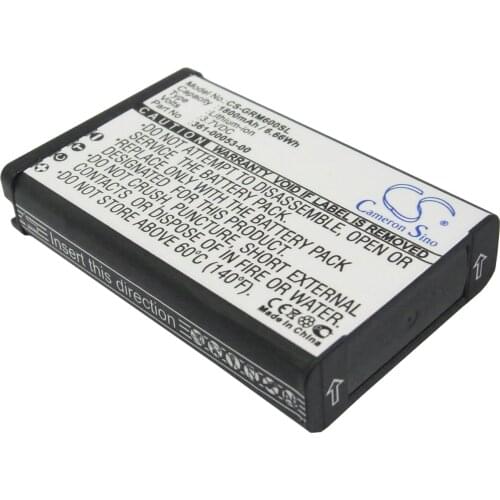 CS 1800mAh/6.66Wh battery for Garmin Montana 600 Montana 600T,Montana 600t Camo,Montana 650,Montana 650T,Montana 680