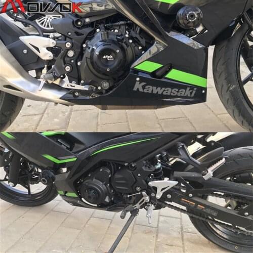 For KAWASAKI NINJA 400 Z 400 NINJA400 Z400 2018-2020 Motorcycle Accessories Crash Pad Stator Case Protector Guard