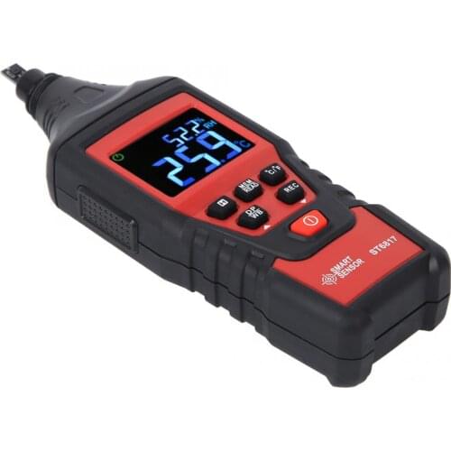 Temperature Humidity Meter Handheld LCD Digital Hygro-thermometer Temperature Humidity Meter Gauge Tester