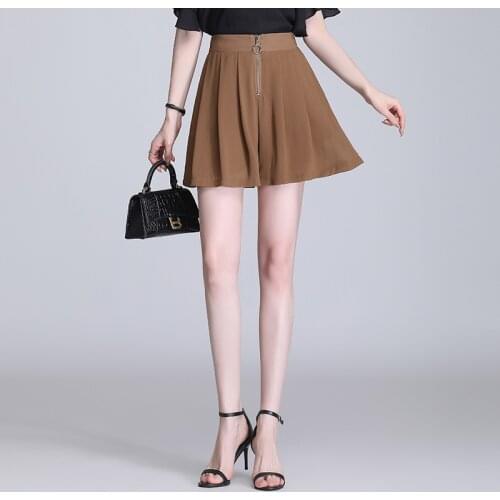 KUANGNAN Women's High Waist Shorts