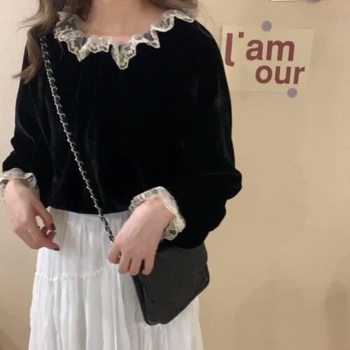 ONMIN Womens Black Shirts