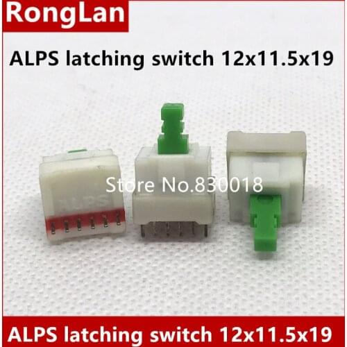 [ SA ]ALPS latching switch & 12 times;11.5 & times;19 12*11.5*19 12X11.5X19MM--10PCS