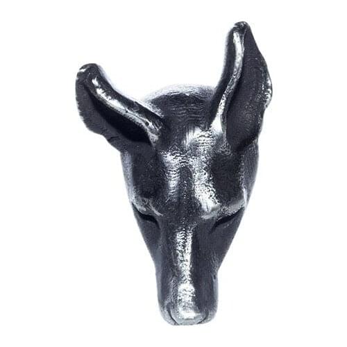 BEM HI BEN Mens Womens Earrings hound gundog dog 925 sterling silver simple Original Hand made darkness customized engraving