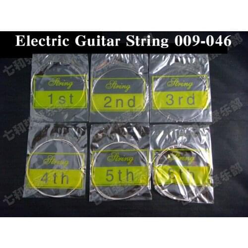 2 Sets Nickel Alloy Wound Electric Guitar Strings 1st-6th 009-046.Guitar Steel Strings 150XL