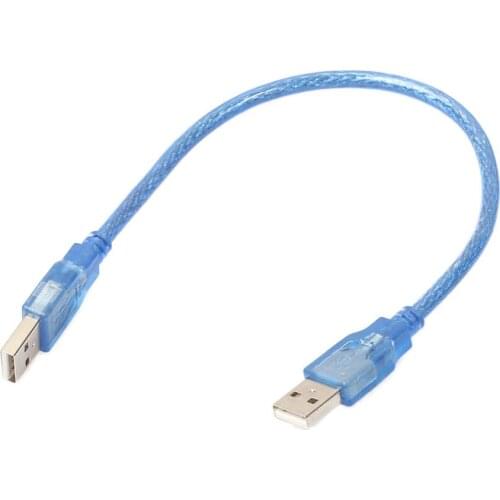 30CM USB 2.0 Extension Cable Extender Male To Male USB Data Cables For PC Keyboard Printer Camera Mouse Game Controller