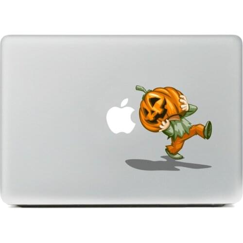 Halloween pumpkin ghost Vinyl Decal Sticker for DIY Macbook Pro / Air 11 13 15 Inch Laptop Case Cover Sticker