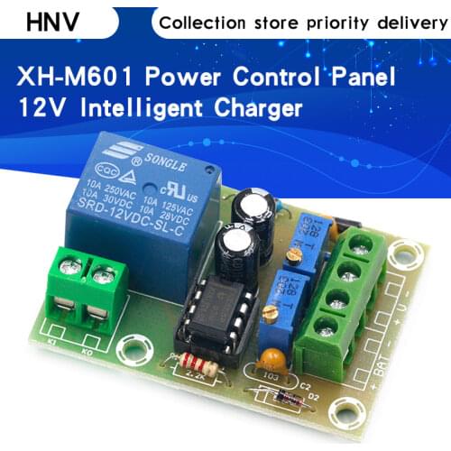 High Quality XH-M601 Battery Charging Control Board 12V Intelligent Charger Power Control Panel Automatic Charging Power