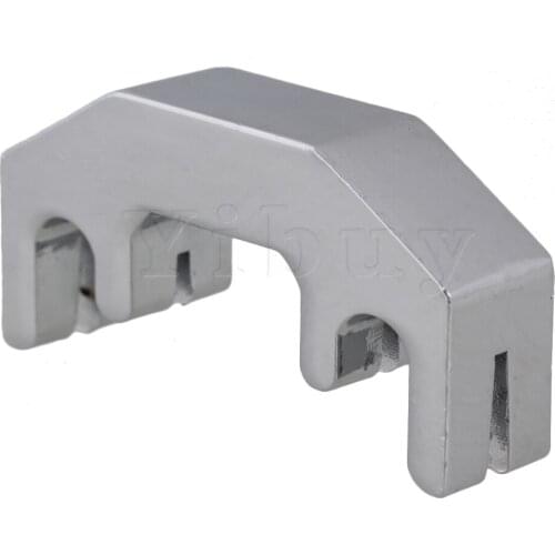 Yibuy 4 Prong Violin Mute Silver Fits 4/4 3/4 1/2 Size Violin Accessory