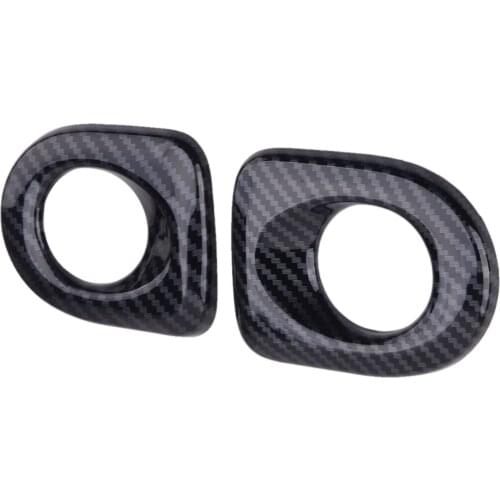 1 Pair ABS Black Car Rear Door Stereo Speaker Cover Trim Frame Decor Fit for Toyota Tundra 2019 2018 2017 2016 2015 2014