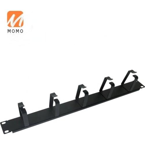 19inch 1u metal 5rings cable management