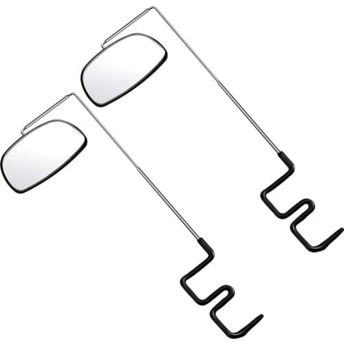 2Pcs Bike Mirror 360° Adjustable Wide Angle Bicycle Rear View Flat Mirror for Cycling MTB Road Bike