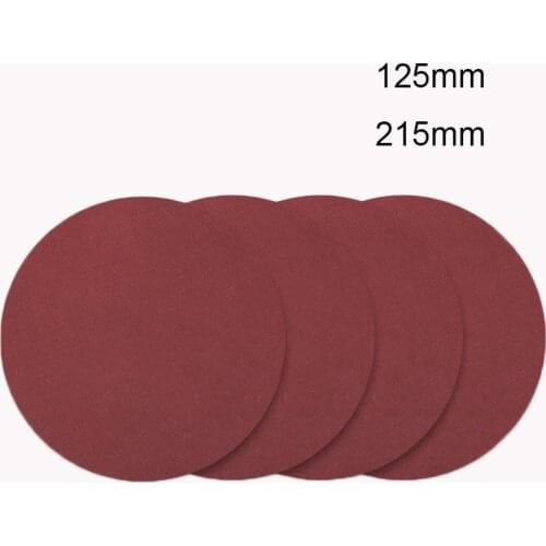 20pcs/lot sanding paper wall polisher grinder sanding disc pad 125mm 215mm