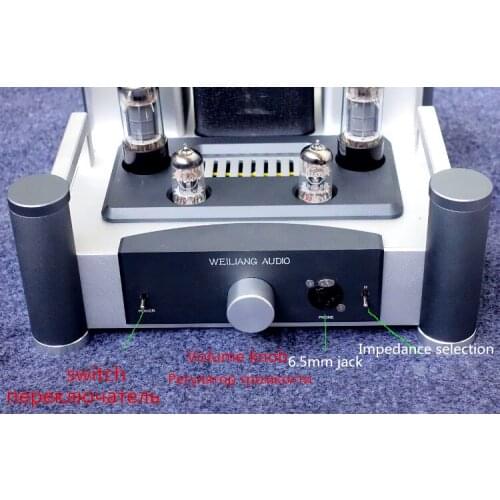 2020 high-end E400 tubo preamplificador with output transformer, preamp tube headphone amplifier, suitable for HD800 T1, etc