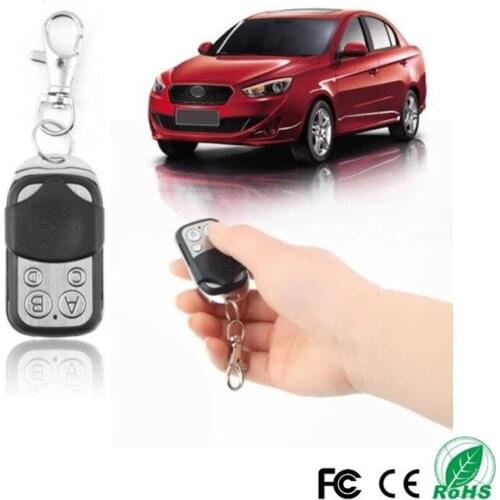 5Pcs Cloning Duplicator Key Fob ABCD 4 Button Distance 433MHZ Clone Remote Control Fixed Learning Code For Gate Garage Door