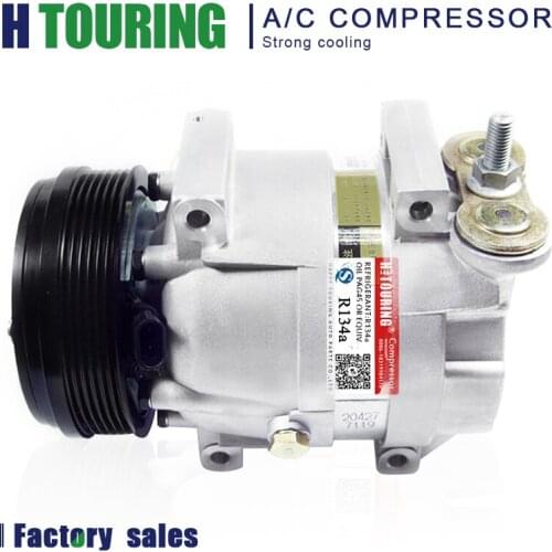 AC Compressor With Clutch for Car 2004-2008 Chevrolet Aveo Aveo5 1521525 95966588 96539389 96618810 714979 1521526 95234615 6PK