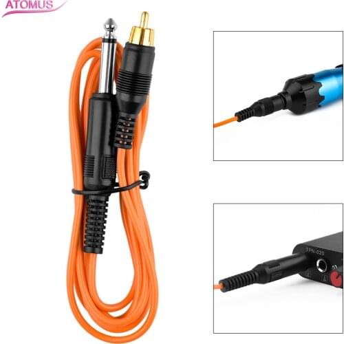 Accessories RCA Clip Cord Tattoo Kabel Machine Cables Cabo Para Maquina In Cable Hook Line 3 Color For Tattoo Power Supplies
