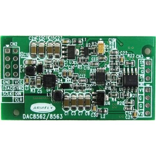 DAC8563 Dual 16-bit DAC Module Output Positive and Negative 10V